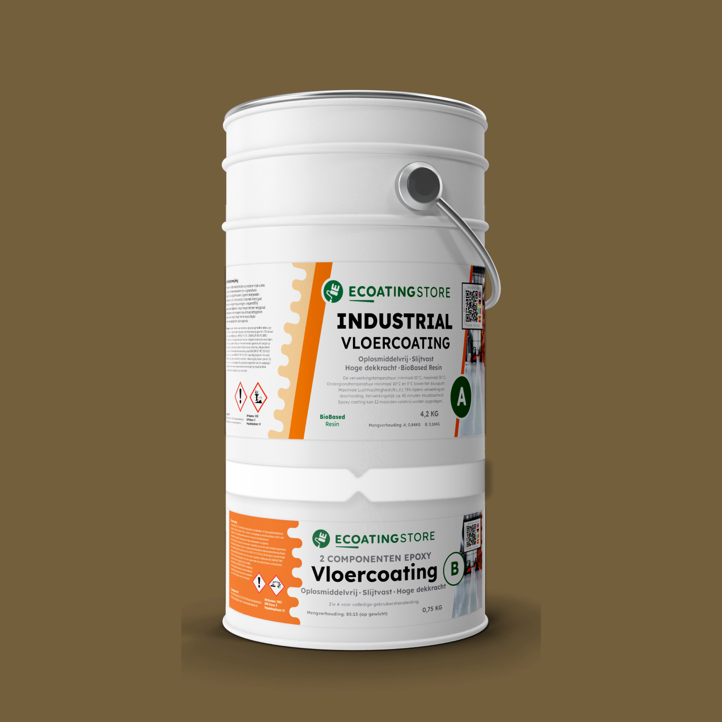 Industrial Vloercoating - RAL 7008