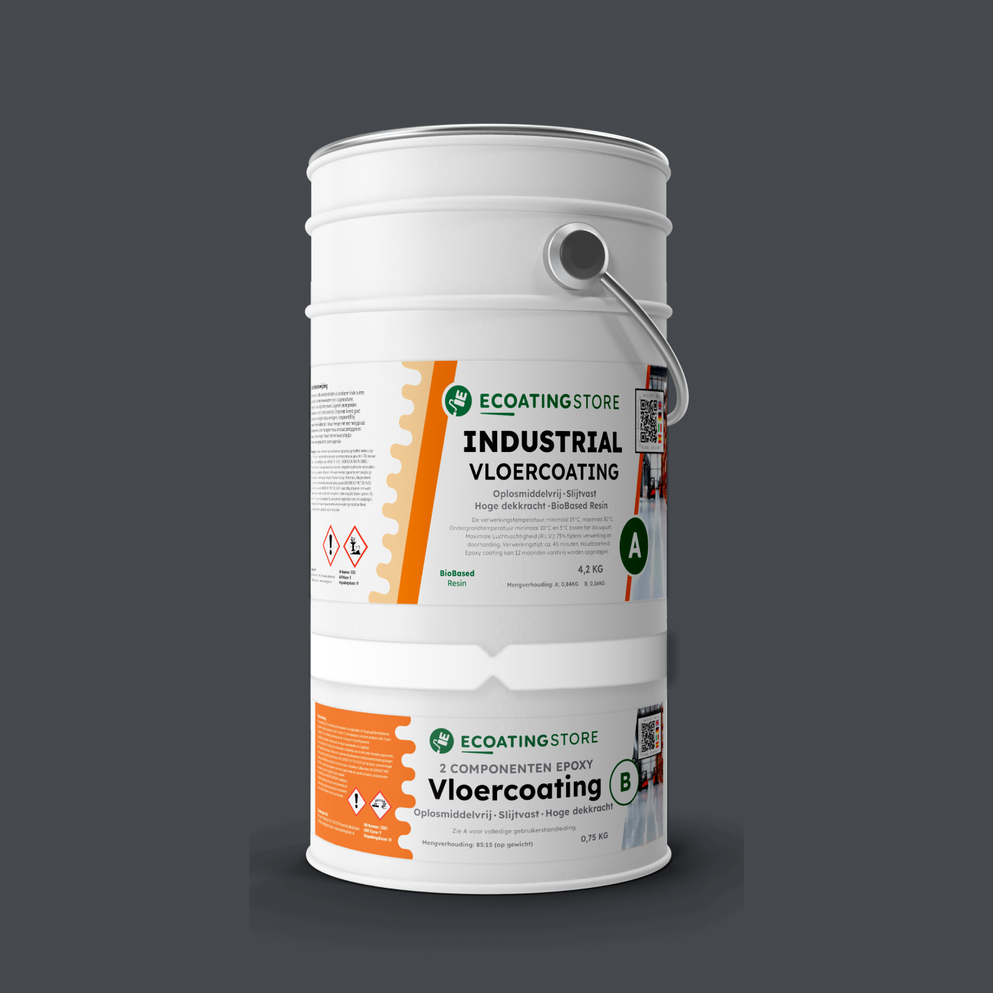 Industrial Vloercoating - RAL 7024