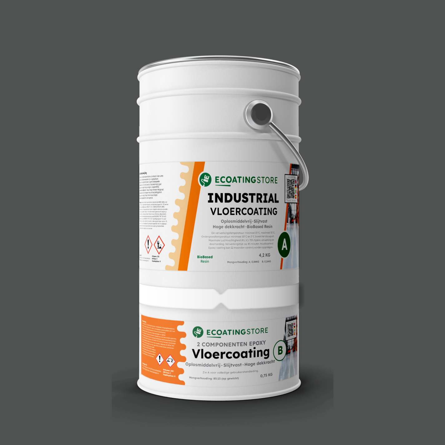 Industrial Vloercoating - RAL 7043