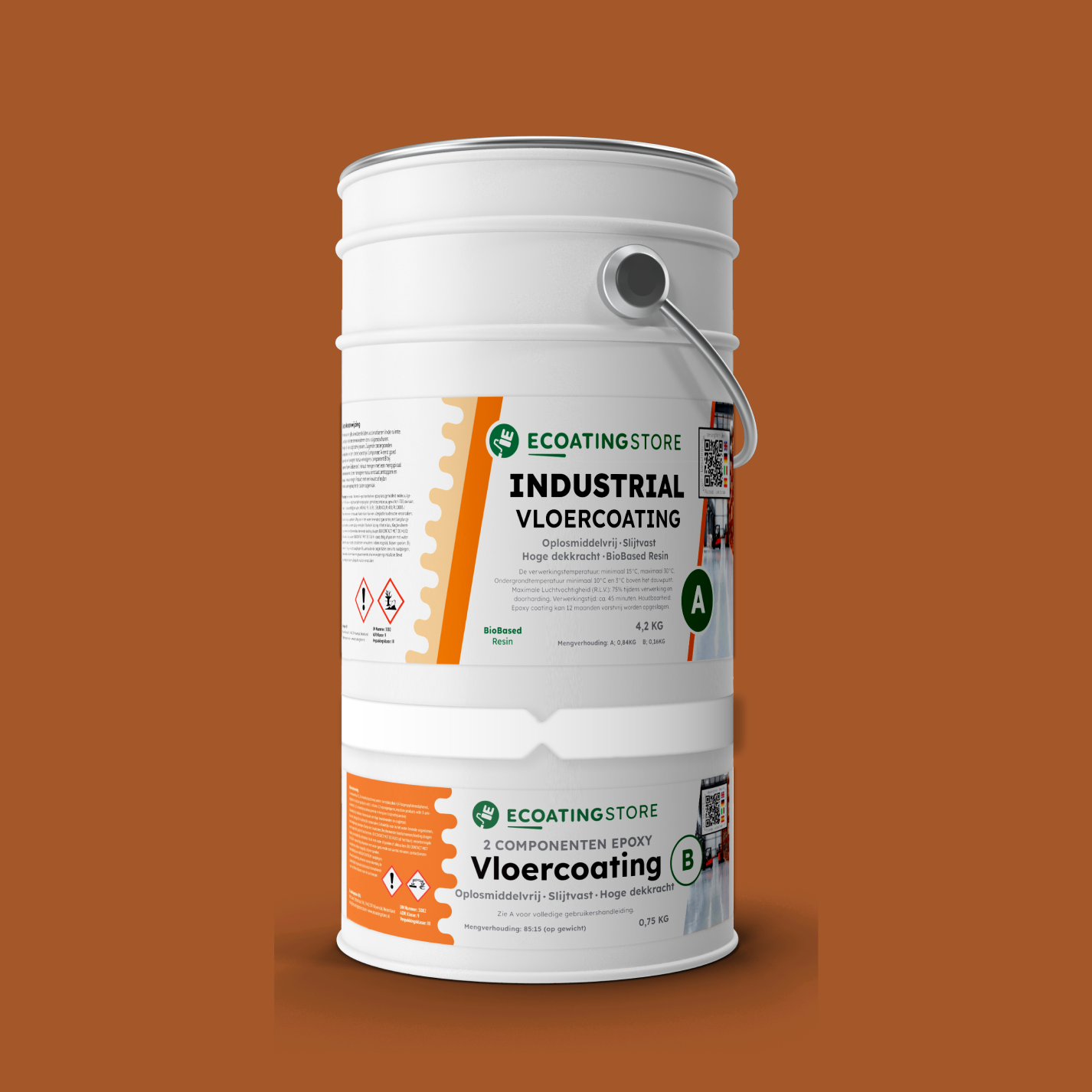 Industrial Vloercoating - RAL 8023