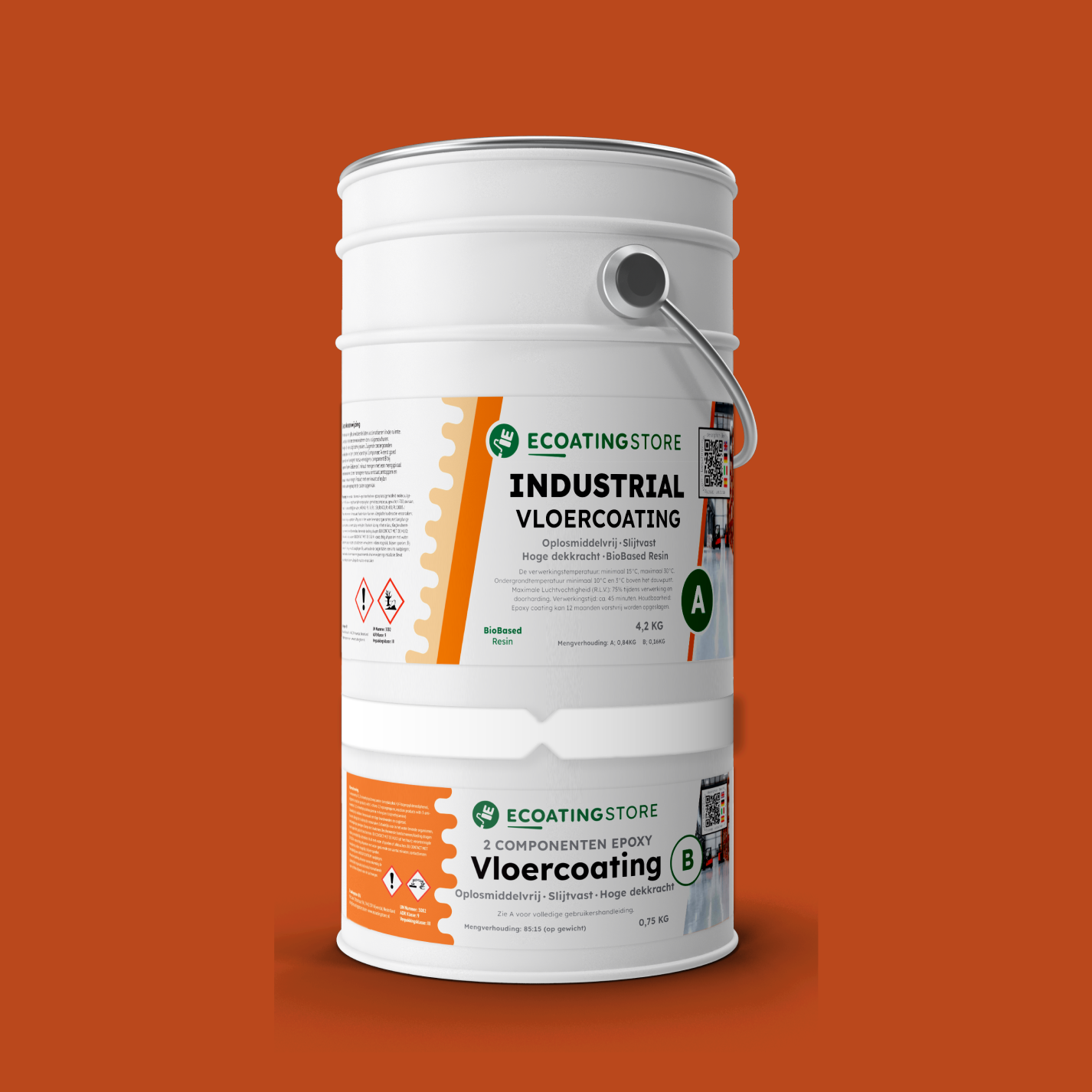 Industrial Vloercoating - RAL 2001