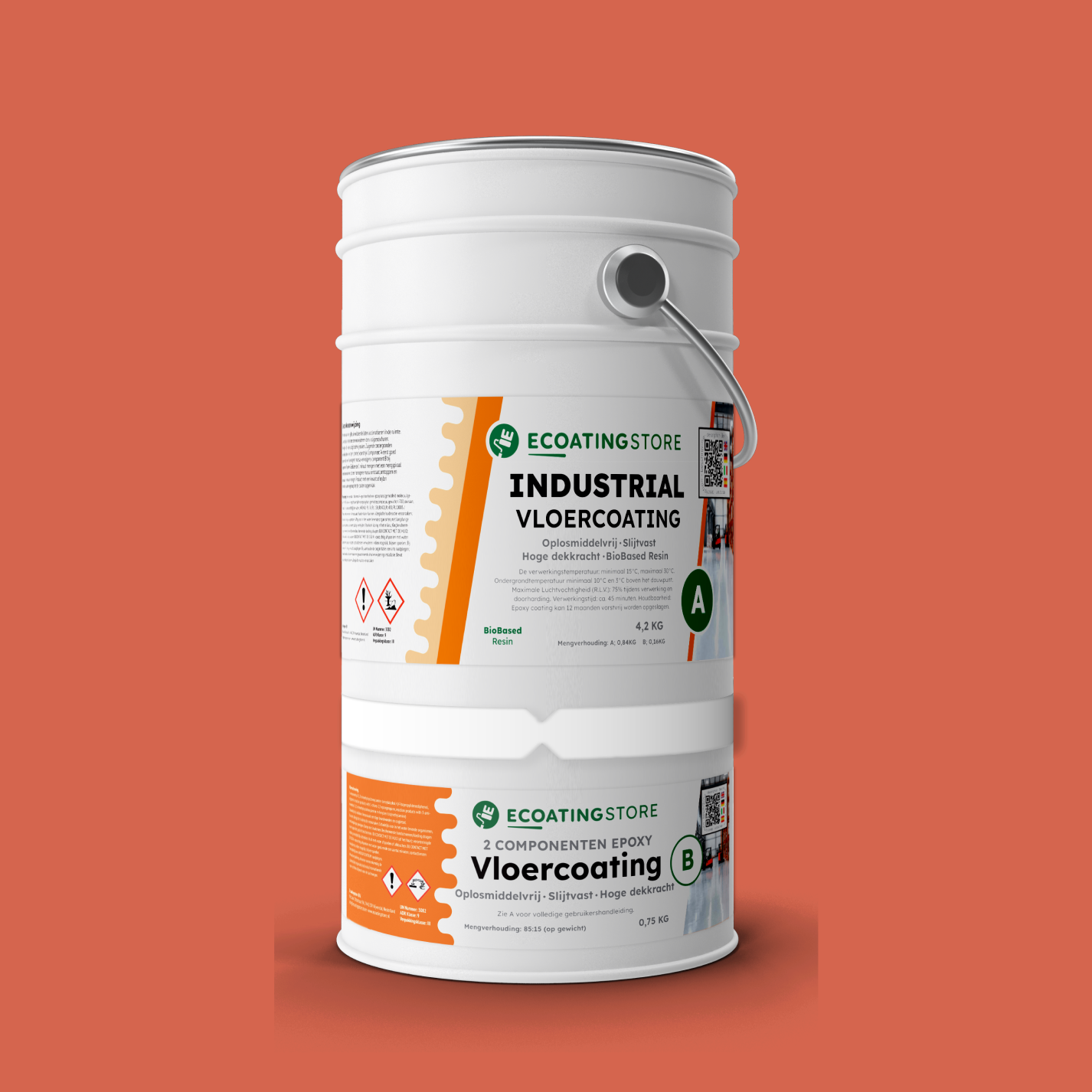 Industrial Vloercoating - RAL 2012