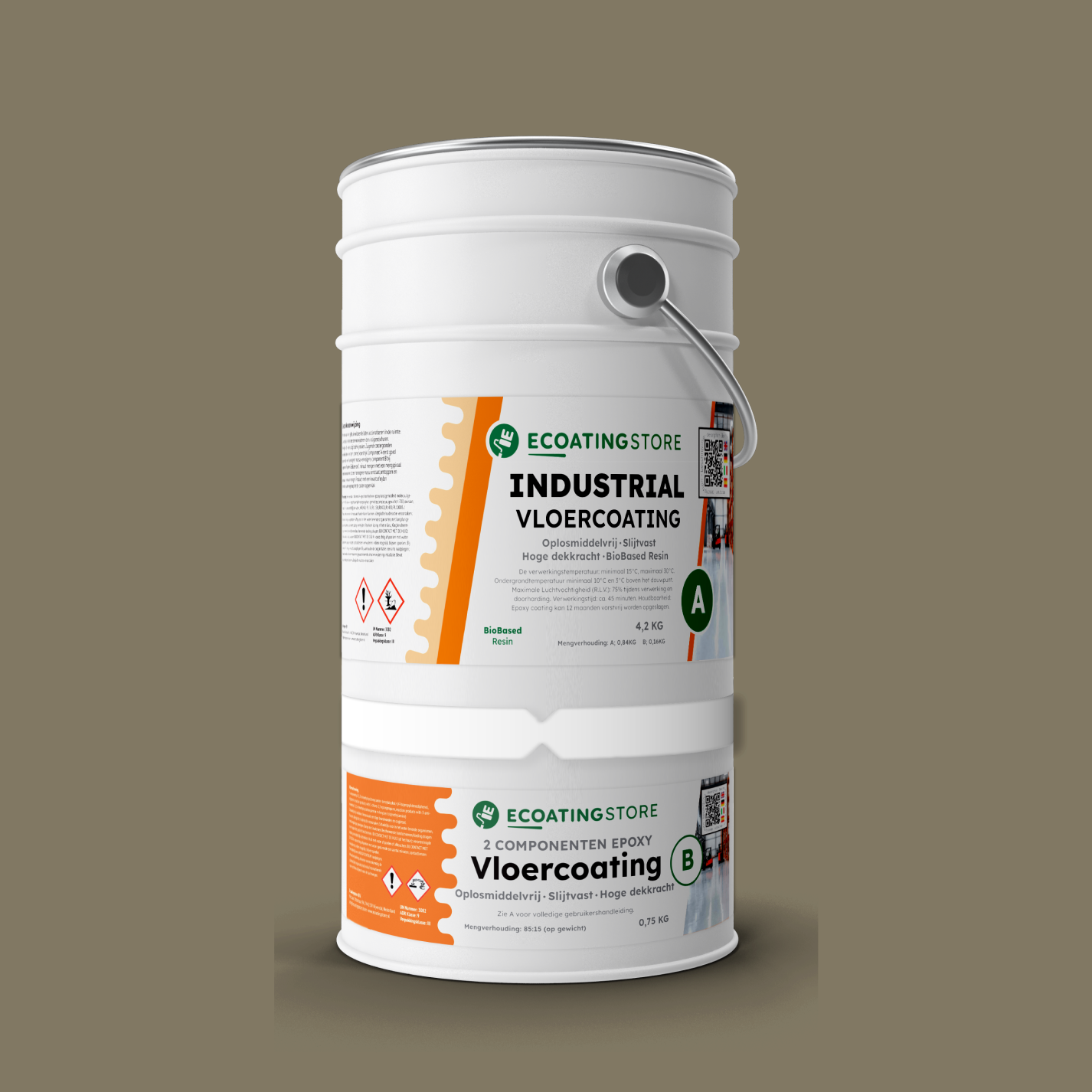 Industrial Vloercoating - RAL 7002