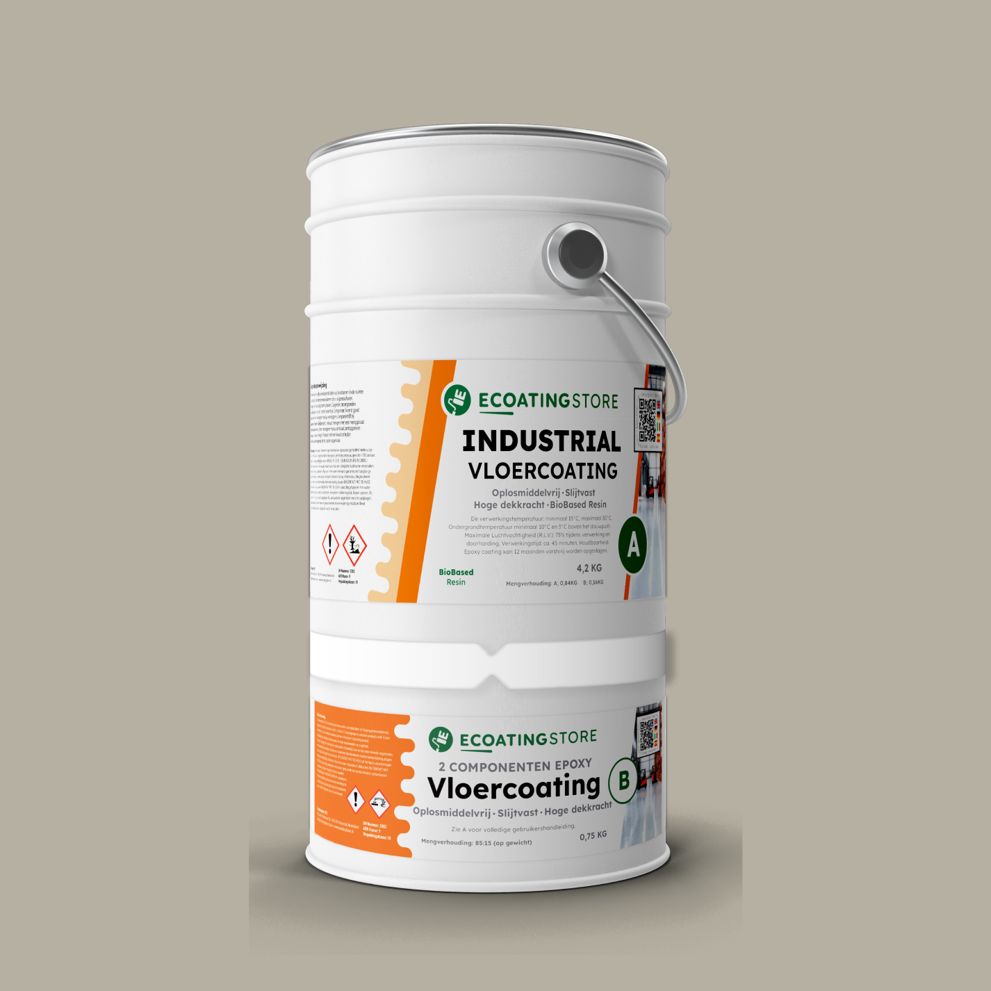 Industrial Vloercoating - RAL 7032
