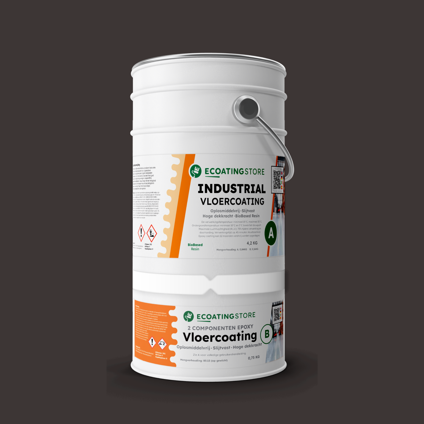 Industrial Vloercoating - RAL 8019