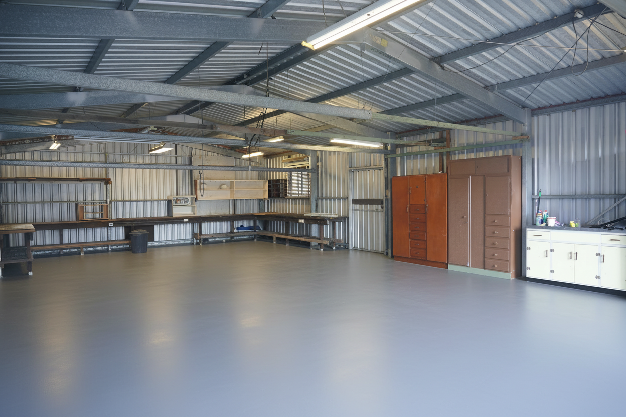 Revêtement de sol de garage - RAL 7047