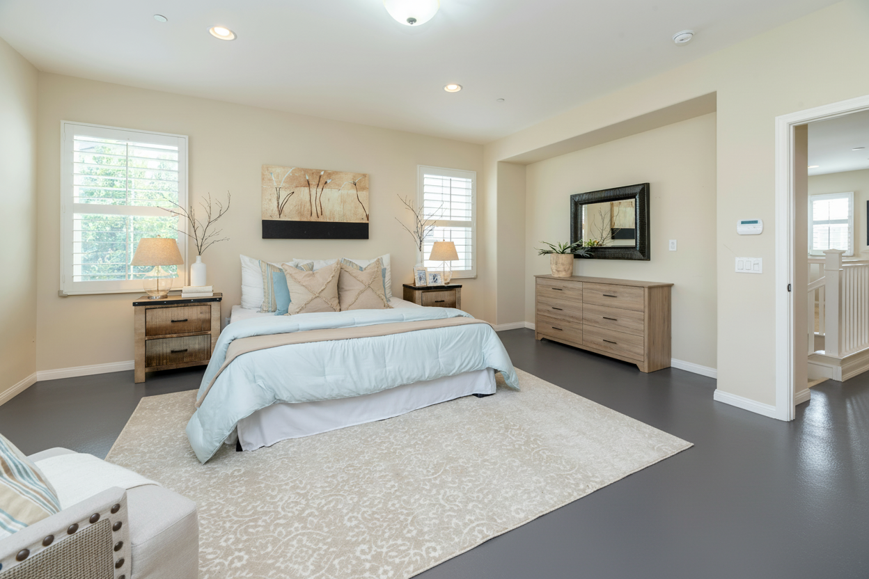 Revêtement de sol de garage - RAL 7026