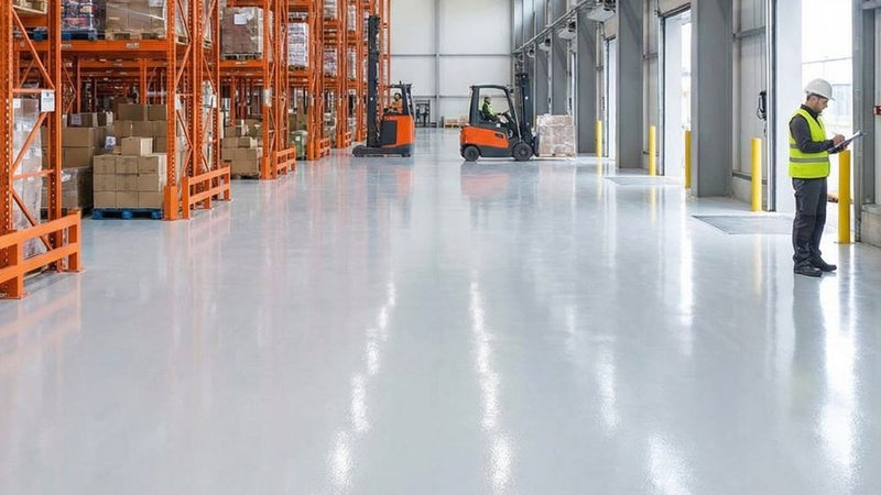 Epoxy vloer voor industriële ruimtes